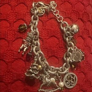 Brighton Christmas charm bracelet
